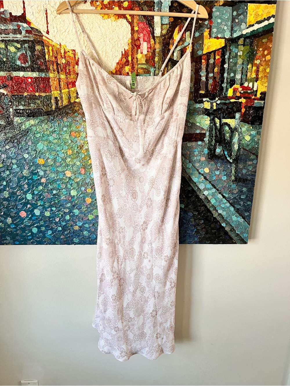 Aritzia Wilfred Bellow Midi Dress Wedding Guest Beach Summer - Picture 6 of 12
